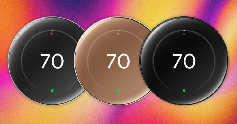 Nest Learning Thermostat 4th Gen Abstract Background SOURCE Google