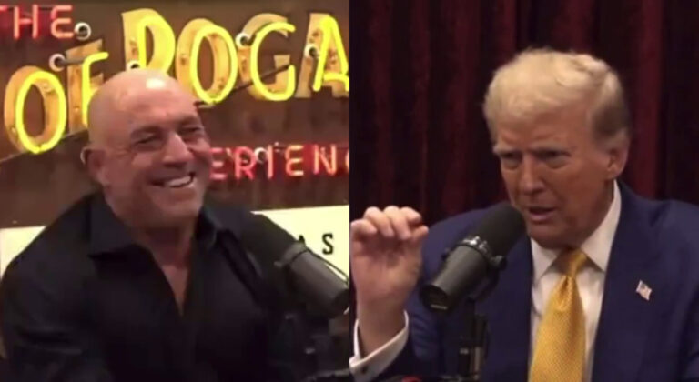 rogan trump election 102524