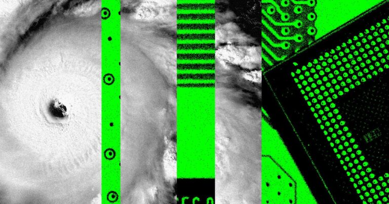 science hurricane helene silicon tech