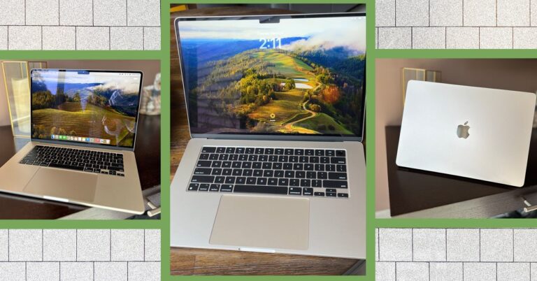 MacBook Air 15 inch collage SOURCE Brenda Stolyar