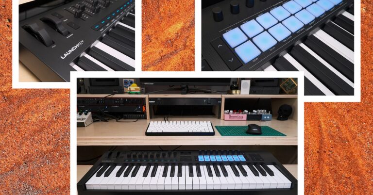 Novation Launchkey MK4 MIDI Controller Reviewer Collage 112024 SOURCE Parker Hall