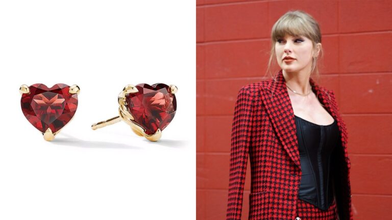 Taylor Swift Heart Earrings Lead Art