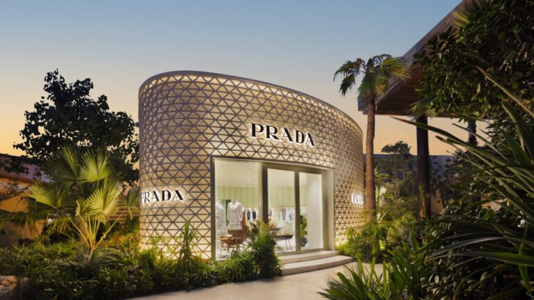 The Prada boutique at Dubais Baoli Beach Resort Club.1