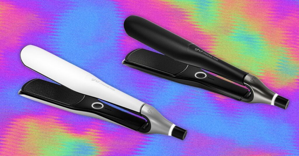 GHD Chronos Max Hair Straightener Abstract Background 032025 SOURCE Nordstrom