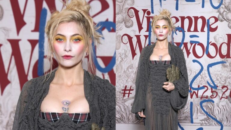 Paris Jackson Vivienne Westwood Fall 2025 Show Paris Fashion Week 1